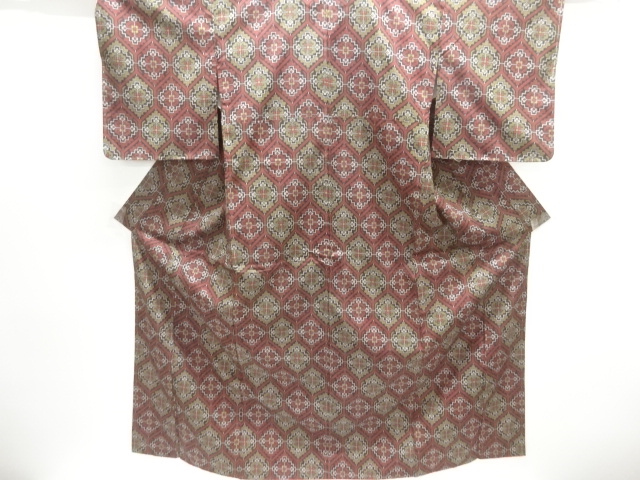 JAPANESE KIMONO / NISHIJIN DENSHO TSUMUGI / ENSEMBLE / FLOWER KIKKO 